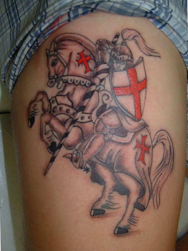 photo tattoo Saint George 25.01.2019 № 129 - tattoo George the Victorious -...