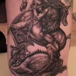 photo tattoo Saint George 25.01.2019 №003 - tattoo George the Victorious - tattoovalue.net