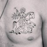 photo tattoo Saint George 25.01.2019 №023 - tattoo George the Victorious - tattoovalue.net