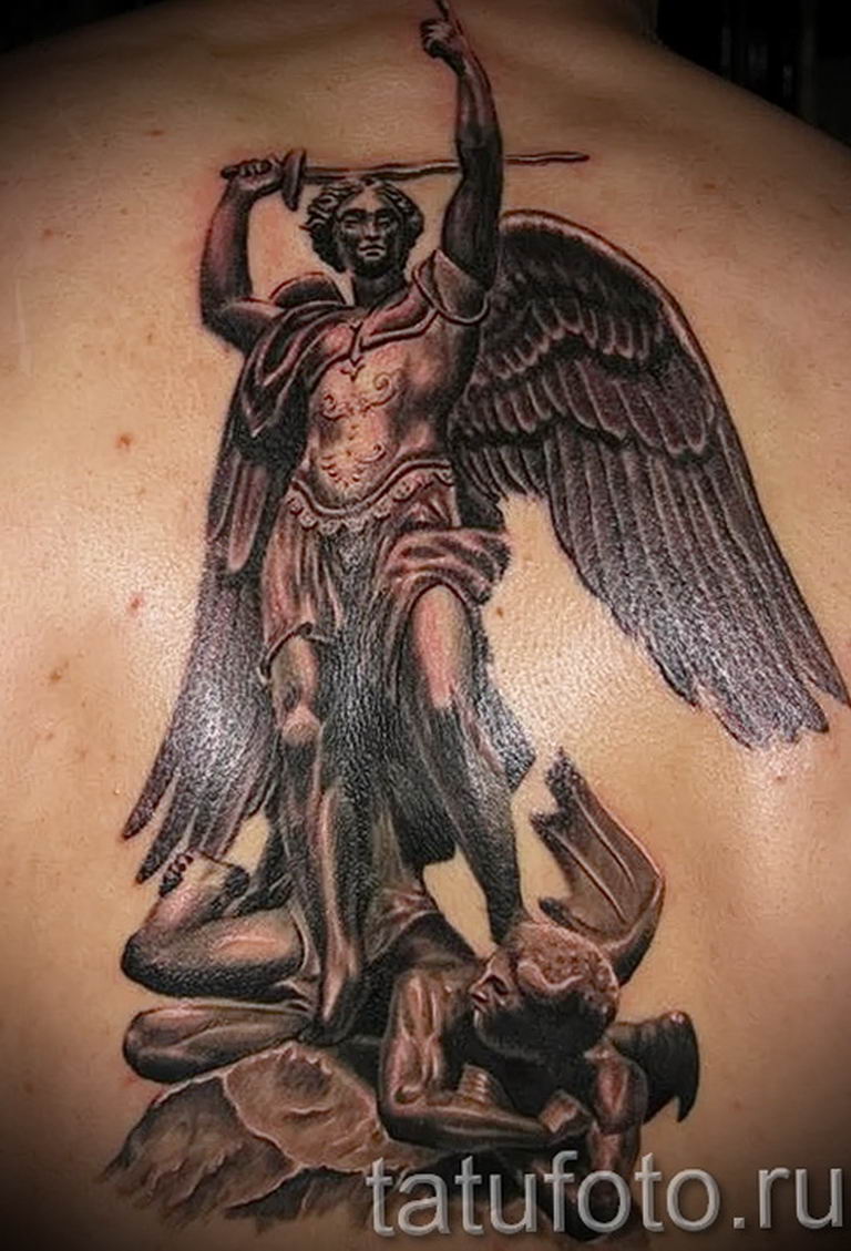 photo tattoo Saint George 25.01.2019 №054 - tattoo George the Victorious - tattoovalue.net