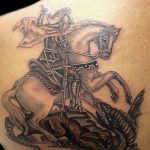 photo tattoo Saint George 25.01.2019 №072 - tattoo George the Victorious - tattoovalue.net