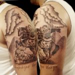 photo tattoo Saint George 25.01.2019 №111 - tattoo George the Victorious - tattoovalue.net