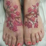 photo tattoo cherry 28.01.2019 №391 - an example of drawing a cherry tattoo - tattoovalue.net