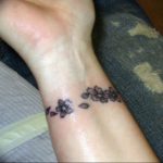 photo tattoo cherry 28.01.2019 №081 - an example of drawing a cherry tattoo - tattoovalue.net