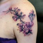 photo tattoo cherry 28.01.2019 №082 - an example of drawing a cherry tattoo - tattoovalue.net
