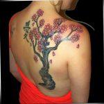 photo tattoo cherry 28.01.2019 №125 - an example of drawing a cherry tattoo - tattoovalue.net