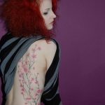 photo tattoo cherry 28.01.2019 №127 - an example of drawing a cherry tattoo - tattoovalue.net