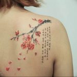 photo tattoo cherry 28.01.2019 №144 - an example of drawing a cherry tattoo - tattoovalue.net