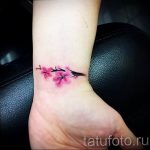 photo tattoo cherry 28.01.2019 №189 - an example of drawing a cherry tattoo - tattoovalue.net