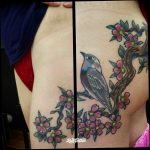 photo tattoo cherry 28.01.2019 №235 - an example of drawing a cherry tattoo - tattoovalue.net