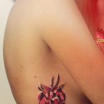 photo tattoo cherry 28.01.2019 №247 - an example of drawing a cherry tattoo - tattoovalue.net