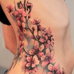 photo tattoo cherry 28.01.2019 №253 - an example of drawing a cherry tattoo - tattoovalue.net