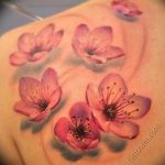 photo tattoo cherry 28.01.2019 №257 - an example of drawing a cherry tattoo - tattoovalue.net
