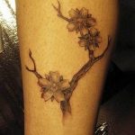 photo tattoo cherry 28.01.2019 №261 - an example of drawing a cherry tattoo - tattoovalue.net