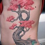 photo tattoo cherry 28.01.2019 №273 - an example of drawing a cherry tattoo - tattoovalue.net