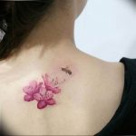 photo tattoo cherry 28.01.2019 №288 - an example of drawing a cherry tattoo - tattoovalue.net