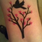 photo tattoo cherry 28.01.2019 №290 - an example of drawing a cherry tattoo - tattoovalue.net