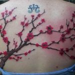 photo tattoo cherry 28.01.2019 №297 - an example of drawing a cherry tattoo - tattoovalue.net