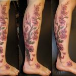 photo tattoo cherry 28.01.2019 №304 - an example of drawing a cherry tattoo - tattoovalue.net