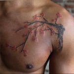 photo tattoo cherry 28.01.2019 №322 - an example of drawing a cherry tattoo - tattoovalue.net