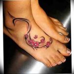 photo tattoo cherry 28.01.2019 №330 - an example of drawing a cherry tattoo - tattoovalue.net