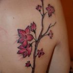 photo tattoo cherry 28.01.2019 №343 - an example of drawing a cherry tattoo - tattoovalue.net