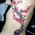 photo tattoo cherry 28.01.2019 №345 - an example of drawing a cherry tattoo - tattoovalue.net