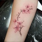 photo tattoo cherry 28.01.2019 №355 - an example of drawing a cherry tattoo - tattoovalue.net