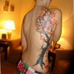 photo tattoo cherry 28.01.2019 №358 - an example of drawing a cherry tattoo - tattoovalue.net