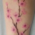 photo tattoo cherry 28.01.2019 №363 - an example of drawing a cherry tattoo - tattoovalue.net