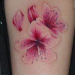 photo tattoo cherry 28.01.2019 №386 - an example of drawing a cherry tattoo - tattoovalue.net