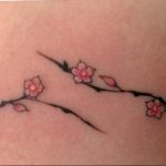 photo tattoo cherry 28.01.2019 №387 - an example of drawing a cherry tattoo - tattoovalue.net