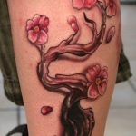 photo tattoo cherry 28.01.2019 №390 - an example of drawing a cherry tattoo - tattoovalue.net