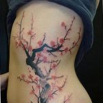 photo tattoo cherry 28.01.2019 №395 - an example of drawing a cherry tattoo - tattoovalue.net