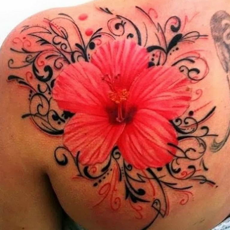 photo tattoo gladiolus 25.01.2019 №089 - drawing a tattoo flower gladiolus - tattoovalue.net