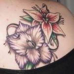 photo tattoo gladiolus 25.01.2019 №091 - drawing a tattoo flower gladiolus - tattoovalue.net