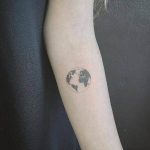 Globe Tattoo Is Not a Simple Map  Best Tattoo Ideas Gallery