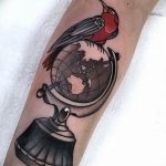 photo tattoo globe 25.01.2019 №099 - drawing tattoo globe - tattoovalue.net