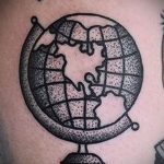 photo tattoo globe 25.01.2019 №106 - drawing tattoo globe - tattoovalue.net