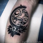 photo tattoo globe 25.01.2019 №118 - drawing tattoo globe - tattoovalue.net