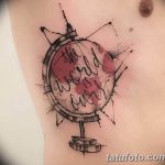 photo tattoo globe 25.01.2019 №141 - drawing tattoo globe - tattoovalue.net