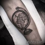 photo tattoo globe 25.01.2019 №164 - drawing tattoo globe - tattoovalue.net