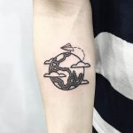 photo tattoo globe 25.01.2019 №165 - drawing tattoo globe - tattoovalue.net