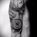 photo tattoo globe 25.01.2019 №171 - drawing tattoo globe - tattoovalue.net