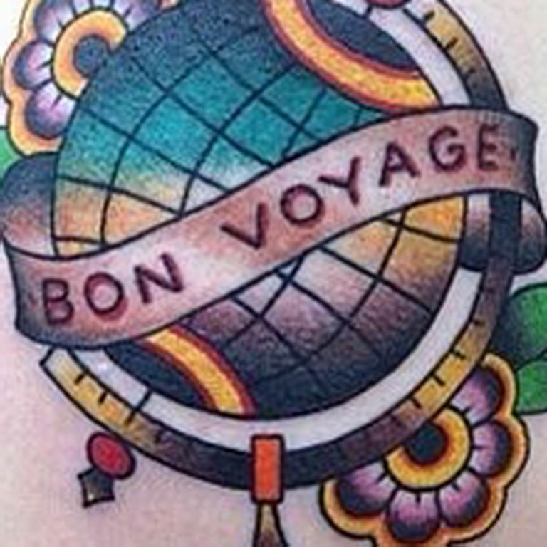 photo tattoo globe 25.01.2019 №192 - drawing tattoo globe - tattoovalue.net