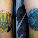 photo tattoo globe 25.01.2019 №196 - drawing tattoo globe - tattoovalue.net