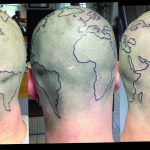 photo tattoo globe 25.01.2019 №240 - drawing tattoo globe - tattoovalue.net