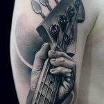 photo tattoo guitar 25.01.2019 №004 - drawing tattoo with a guitar - tattoovalue.net