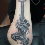 photo tattoo guitar 25.01.2019 №051 - drawing tattoo with a guitar - tattoovalue.net