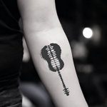 photo tattoo guitar 25.01.2019 №075 - drawing tattoo with a guitar - tattoovalue.net